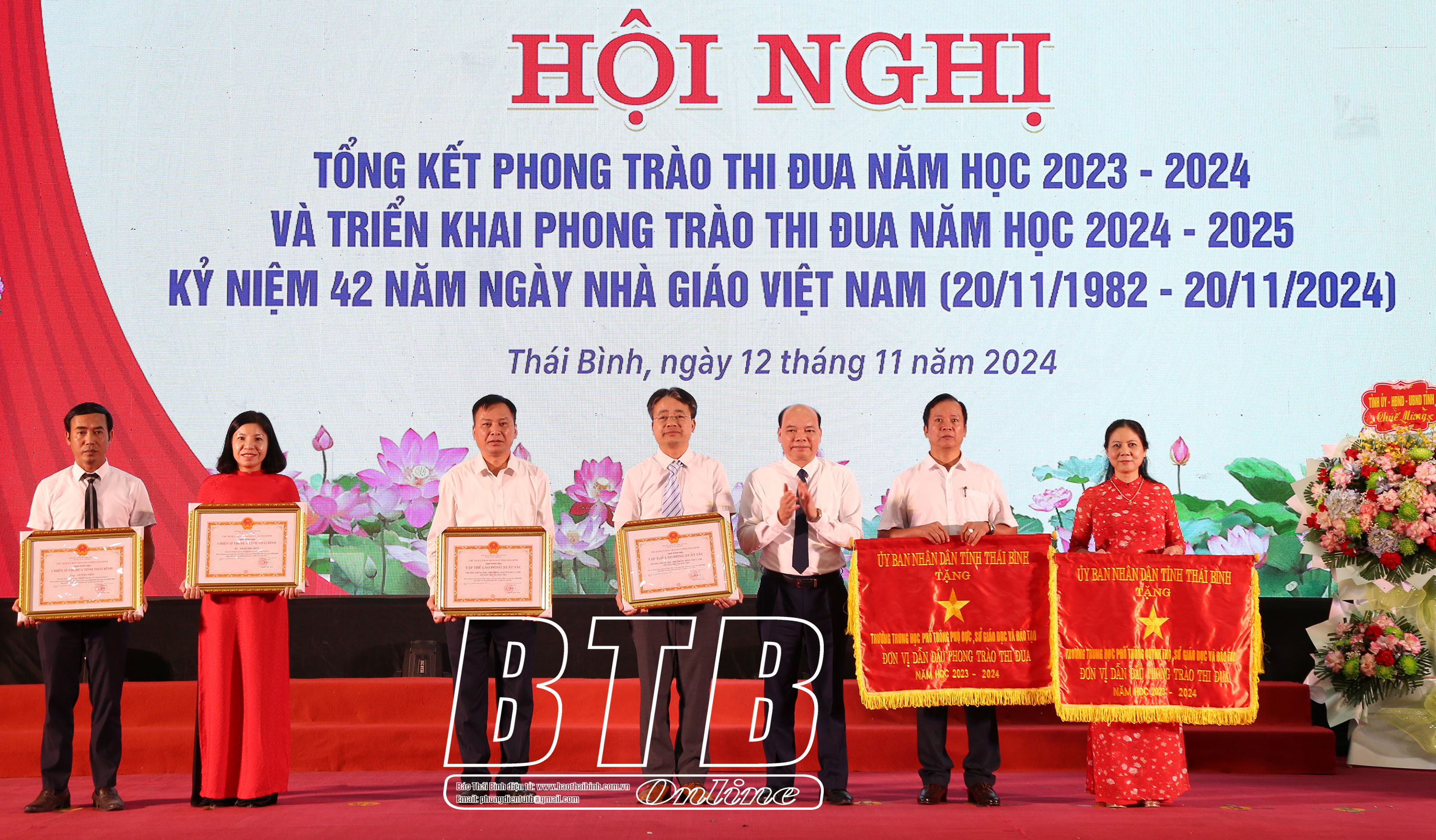 Sở Giáo dục và Đào tạo tỉnh Thái Bình: Tổng kết phong trào thi đua năm học 2023 - 2024