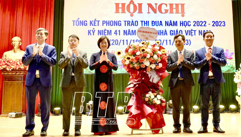 Thái Thụy: Tiếp tục thực hiện “Đổi mới căn bản toàn diện giáo dục và đào tạo”