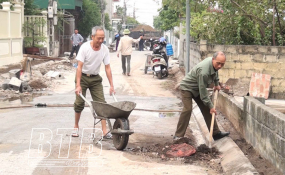 Cựu chiến binh Thái Bình: Thi đua xây dựng nông thôn mới